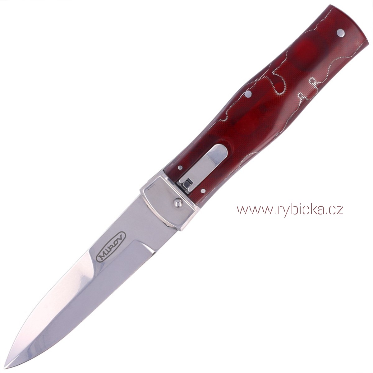 Nůž Mikov 241-BRa-1/KP Predator RAFFIR červený